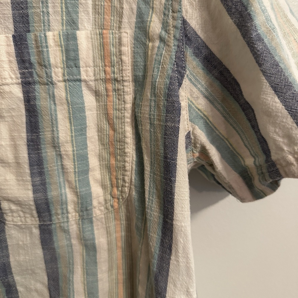 Vintage Y2K American Eagle Short Sleeve Button Down Men's Shirt Size L - Picture 4 of 6